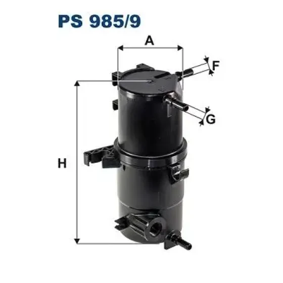 Filtron Yakıt Filtresi – PS985/9 ürün görseli