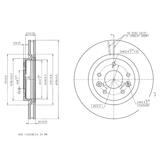 MEHA Yakıt Geri Dönüş Hortumu – MH50538 / OEM 7787485 ürün görseli