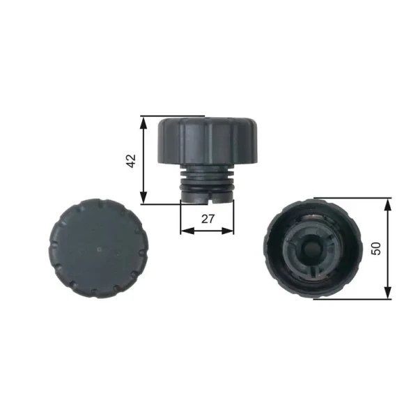 Gates Yedek Su Depo Kapağı – RC244 / OEM A1695010015