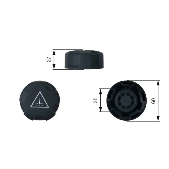 Gates Yedek Su Depo Kapağı – RC247 / OEM 17132754264 ürün görseli