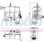 Nissens Yedek Su Deposu – 996185 / OEM 17138687503