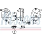 Nissens Yedek Su Deposu – 996201 / OEM A2055000049