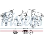 Nissens Yedek Su Deposu – 996207 / OEM A1665000049