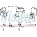 Nissens Yedek Su Deposu – 996294 / OEM 6G918K218FA
