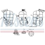 Nissens Yedek Su Deposu – 996325 / OEM 17137642160