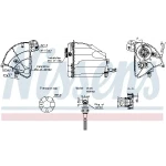 Nissens Yedek Su Deposu – 996358 / OEM 17137647283