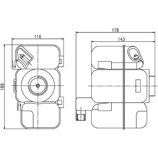 Mahle Yedek Su Deposu – CRT206000S