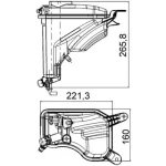 Mahle Yedek Su Deposu – CRT207000S