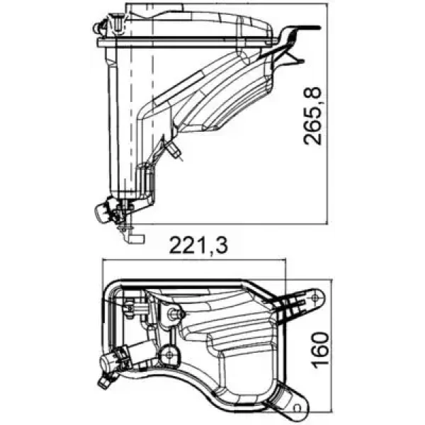 Mahle Yedek Su Deposu – CRT207000S