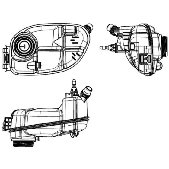 Mahle Yedek Su Deposu – CRT65000S / OEM A2465000049 ürün görseli