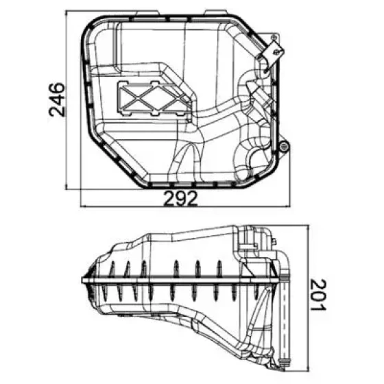 Mahle Yedek Su Deposu – CRT9000S ürün görseli