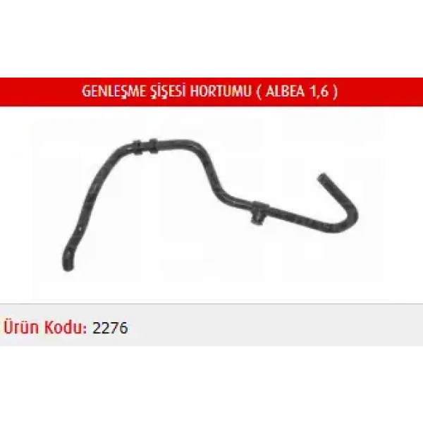 Master Yedek Su Deposu Hortumu – M2276 / OEM 46779418